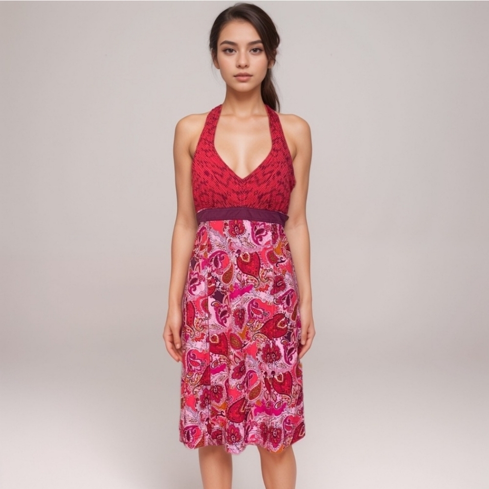 Athleta 4P Halter Dress